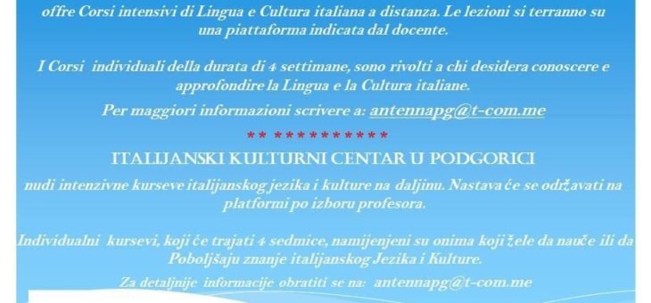 Italijanski kulturni centar u Podgorici